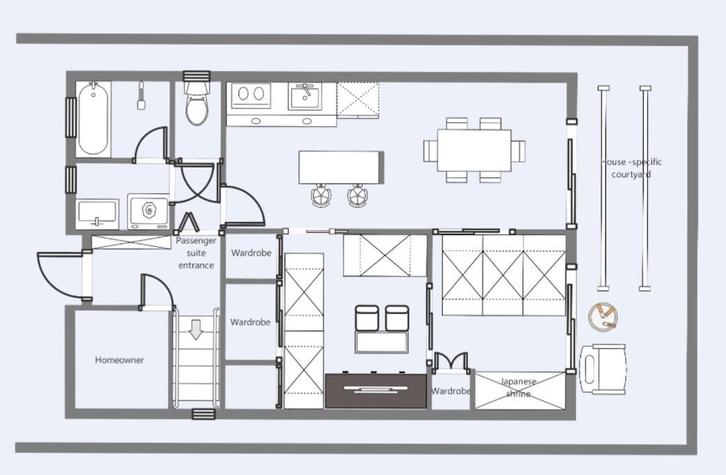 Jr 66Sqm 1F Family Suite 2Ldk Jr Koiwa-Keisei Koiwa-Asakusa-Oshiage-Shinjuku-Ueno Tokyo Eksteriør bilde